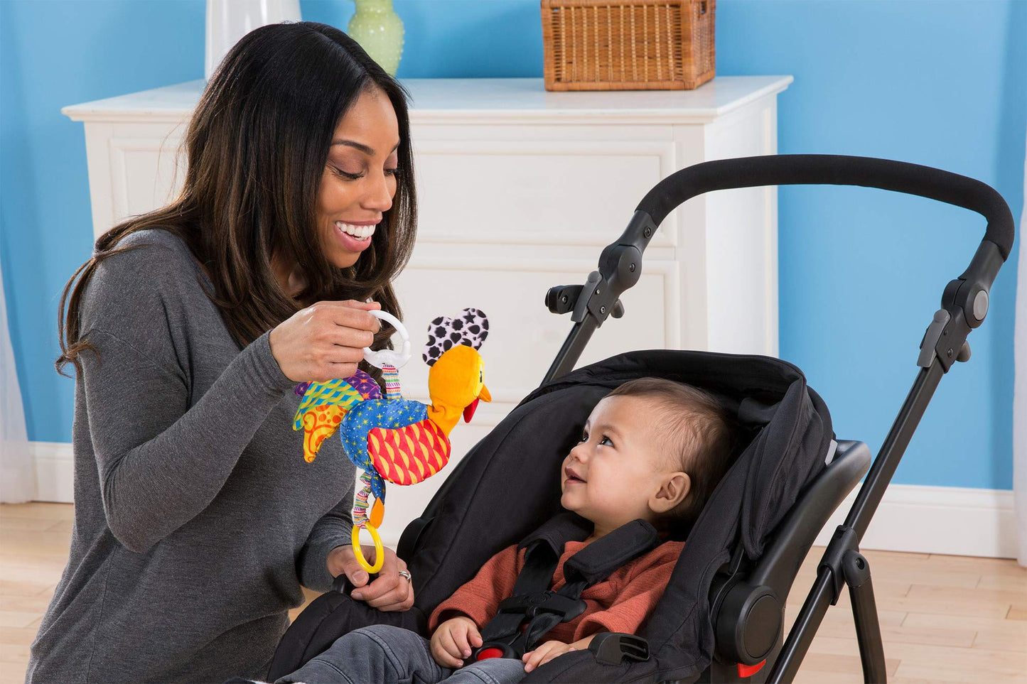 Lamaze Barnyard Bob Clip and Go, Fun Kids Toy, Multi