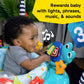 Baby Einstein Ocean Explorers Curiosity Cove 2-in-1 Educational Activity Jumper and Floor Toy, Max weight 25 lbs., Ages 6 Months
