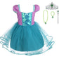 Lito Angels Princess Dress Up Mermaid Costumes For Baby Girl Halloween Christmas Fancy Party With Accessories Size 12-18 Months
