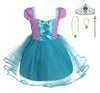 Lito Angels Princess Dress Up Mermaid Costumes For Baby Girl Halloween Christmas Fancy Party With Accessories Size 12-18 Months