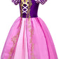 Avady Princess Dress Girls Princess Dresses Up Halloween Costumes Birthday Party Christmas Costume