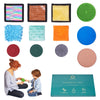 Sensory Mats for Autistic children  Sensory Tiles for Kids  Discs & Bean Bags  Sensory Wall Panel  Multi-Sensory Exploration  Se