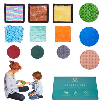 Sensory Mats for Autistic children  Sensory Tiles for Kids  Discs & Bean Bags  Sensory Wall Panel  Multi-Sensory Exploration  Se