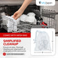 Bitybean - Nuk Nipple Replacement Spouts, Clear Silicone, Pack Of 10 With Dishwasher Safe Mesh Bag - Fits Nuk Bottle (10)