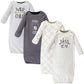 Luvable Friends Unisex Baby Cotton Gowns, Bear, Preemie-Newborn