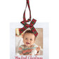 Kate & Milo My First Christmas Photo Ornament, Babys First Christmas Tree Ornament, Newborn Photo Holiday Keepsake, New And Expe