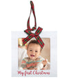 Kate & Milo My First Christmas Photo Ornament, Babys First Christmas Tree Ornament, Newborn Photo Holiday Keepsake, New And Expe