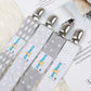 Babygoal Baby Pacifier Clips With Pacifier Case, 4 Pack Pacifer Holder For Girls And Boys Fits For All Pacifier Styles, Baby Toy