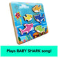 Spin Master Games, Pinkfong Baby Shark Musical Wooden Sound Puzzle, Plays Viral Song, Baby Shark Toddler Toys, for Fans of Baby