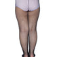 Leg Avenue Girls' Fishnet Tights, Black, Large