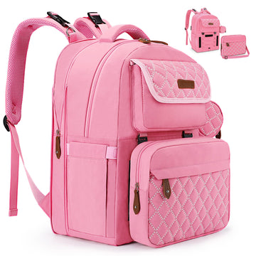 Maelstrom Diaper Bag Backpack - Expandable Large Baby Bag For 2 Kids/Twins Baby Stuff (45L Max), With Removable Cross Body Bottl