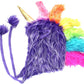Storybook Wishes Plush Soft Fuzzy Unicorn Child/Youth Hat, Purple