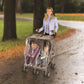 Jeep Side By Side Stroller One Size Weather Shield, White