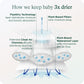 Healthybaby Our Diapers | Ewg Verified Safe & Plant-Based Diapers | Absorbent For Leak Protection | Soft Organic Cotton Shell |