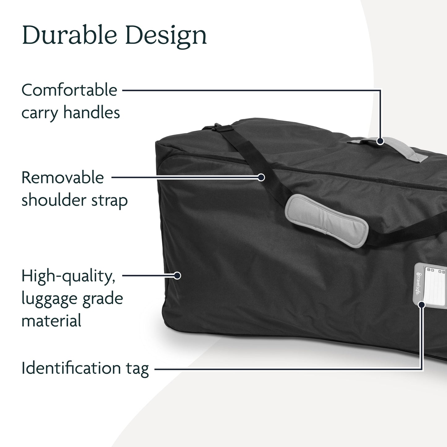 Uppababy Travel Bag For G-Link And G-Link V2 Strollers / Easy-Carry Handles, Removeable Shoulder Strap + Durable Design