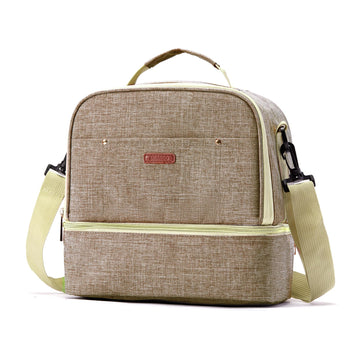 Breast Pump Bag Cooler Compartment For Breast Pump - Cooler And Moistureproof Bag Double Layer For Mother Breast Milk Pump Lunch
