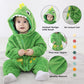Tonwhar Infant And Toddler Halloween Cosplay Costume Kids' Animal Outfit Snowsuit(4-5T,Light Green Dinosaur)