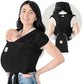 KeaBabies Baby Wrap Carrier Ring Sling - Easy to Wear, Adjustable D-Lite Baby Carrier Newborn to Toddler, Infant Carrying Shirt,