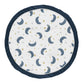 Sweet Jojo Designs Moon And Star Boy Or Girl Baby Playmat Tummy Time Infant Play Mat - Navy Blue And Gold Watercolor Celestial S