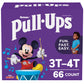 Pull-Ups Learning Designs Training Pants For Boys, 3T-4T, 66 Count