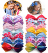 14Pcs Hair Bows Alligator Clips For Girls,5 Inch Unicorn Grosgrain Ribbon Rainbow Hair Bows,Colorful Bow Hair Clip For Little Gi