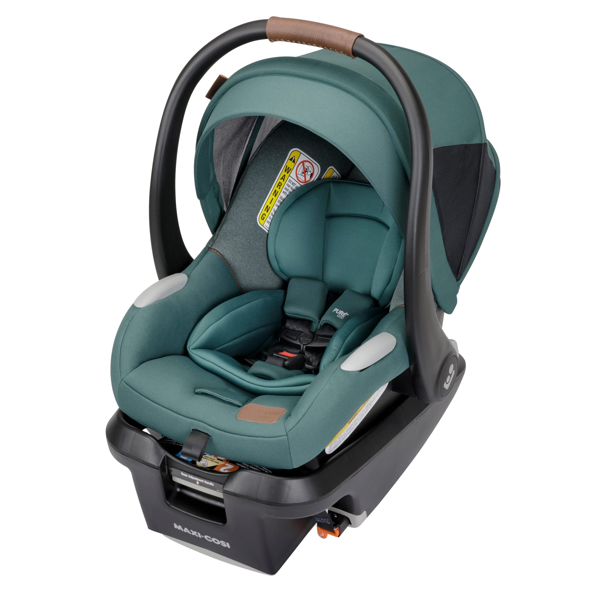 Maxi-Cosi'S Mico Luxe+ Baby Car Seat: Infant Car Seat With Base And Versatile Baby Carrier Seat Functionality, Essential Green