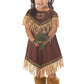 California Costumes Girls Lil Indian Princess Toddler Costume Brown, Toddler Large 4-6