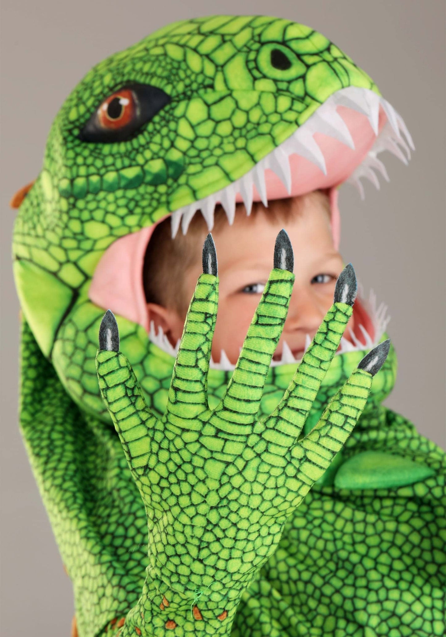 Fun Costumes Kid'S Green Iguana Jumpsuit Has Front Zipper Medium