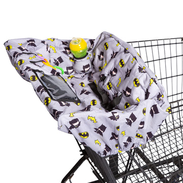J.L. Childress Warner Bros. Shopping Cart & High Chair Cover for Baby, Kids, & Toddler - Cover for Grocery Carts & Restaurants, 