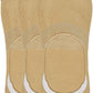 Vt Virtue Traders MenS Loafer Socks No Show Socks With Silicon Support (Pack Of 3 Pairs, Freesize)