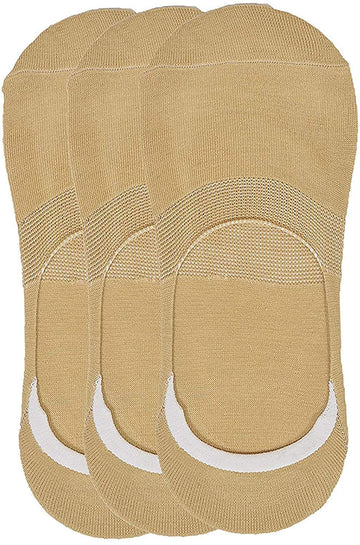 Vt Virtue Traders MenS Loafer Socks No Show Socks With Silicon Support (Pack Of 3 Pairs, Freesize)