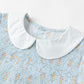 Simplee Kids Toddler Light Blue Dress Toddler Summer Dress Smocked Toddler Floral Dress Baby Blue Dress 4T