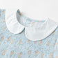 Simplee Kids Toddler Light Blue Dress Toddler Summer Dress Smocked Toddler Floral Dress Baby Blue Dress 6T