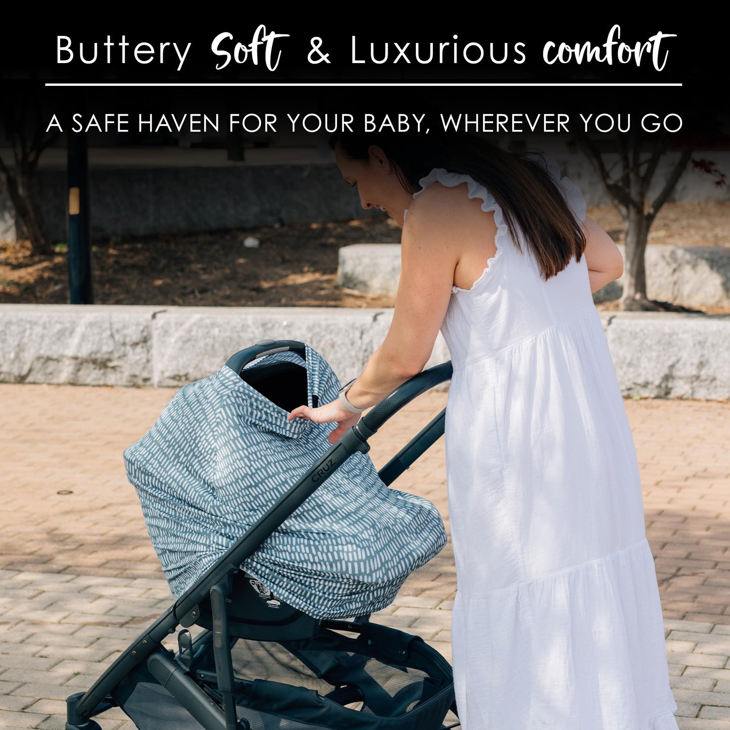 Milk Snob Original 5-In-1 Cover - Nursing Cover For Breastfeeding - Baby Car Seat Cover, Carseat Canopy & Stroller - Essential A