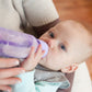 Dr. Browns Natural Flow Anti-Colic Options+ Narrow Baby Bottles 8 Oz/250 Ml, With Level 1 Slow Flow Nipple, 3 Pack, 0M+ Purple