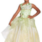 Disney Princess Tiana Deluxe Girls' Costume, Green