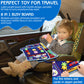 Esjay Toddler Busy Board Montessori Toys for 1 2 3 4 Year Old, Sensory Board with Buckles Educational Activities for Learning Fi