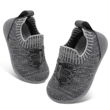 FEETCITY Baby Walking Shoes Boys Girls Infant Shoes Toddler Sneakers Anti-Slip Newborn Crib Shoe