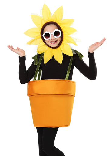 Fun Costumes Flower Pot Kids Costume - Standard