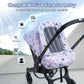 Car Seat Cover Baby, Infant Car Seat Cover With Mesh Window, Stretch Carseat Cover For Girls Boys, Soft Breathable Baby Carrier