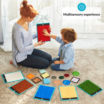 ODOXIA Sensory Mats for Autistic children  Sensory Tiles for Kids  Mats, Discs & Bean Bags  Sensory Wall Panel  Multi-Sensory Ex