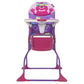 Cosco Kids Folding High Chair for Babies and Toddlers (from 6 Months to 50 lbs) Simple Fold Deluxe with 3Position Tray, Portabl