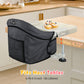 Toogel Hook On High Chair With Removable Dining Tray,Folding Portable Clip On Table High Chair,Baby Chair With Storage Bag For I