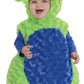 Underwraps Toddler'S Triceratops Belly Babies Costume, Green/Blue, Medium (18-24)