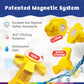 Blockaroo Magnetic Foam Building Blocks - 10-Piece Submarine, Bath Toys for Toddlers, Preschool Toys, Bathtub Toys, Sensory Toys