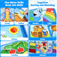 Esjay Busy Board Bible Busy Book for Toddlers, Montessori Toys 1 2 3 Year Old Toddler Baby, Noahs Ark Toy Baptism Birthday Gift
