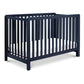 Carter'S By Davinci Colby 4-In-1 Low-Profile Convertible Crib In Navy Blue, Greenguard Gold Certified