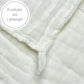 Lollybanks Muslin Baby Washcloths, 100% Cotton Newborn Washcloths, Large 12 X 12 Inches Soft And Absorbent Baby Towels For Bath,