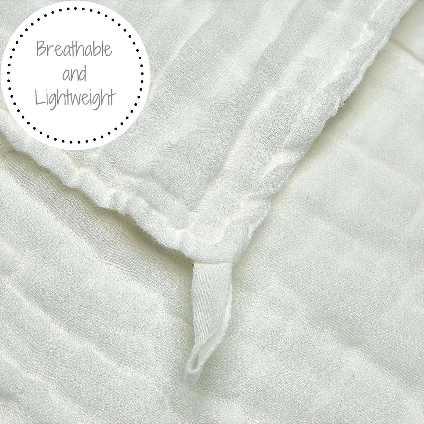 Lollybanks Muslin Baby Washcloths, 100% Cotton Newborn Washcloths, Large 12 X 12 Inches Soft And Absorbent Baby Towels For Bath,