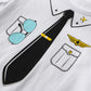 Cosland Toddler Halloween Shirt Baby Boys Pilot T-Shirt 5T